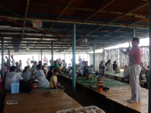 写真:香良洲海岸清掃活動&漁業体験