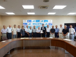 写真:主要地方道一志美杉線道路整備促進協議会