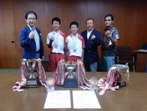 写真：全国小学生ソフトテニス選手権大会