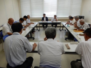 写真:相川水系治水事業促進期成同盟会総会