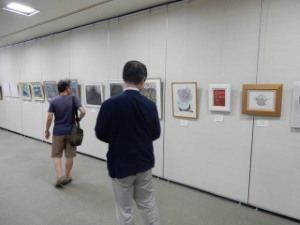 写真：第9回久居洋画協会「小品展」