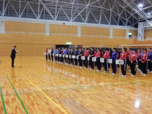 写真:津市婦人バレーボール大会協会長杯大会