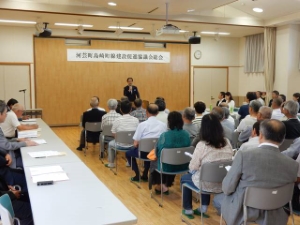 写真:河芸町島崎町線建設促進協議会
