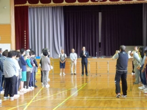 写真:櫛形地区フロアカーリング大会1