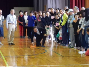 写真:櫛形地区フロアカーリング大会2