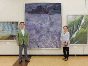 写真:第13回佳旺会日本画展