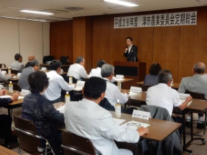 写真:津市農業委員会定期総会