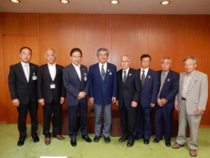 写真:名松線を守る会役員