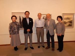 写真:第75回津日本画会展