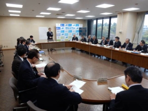 写真:第1回津市公共施設等総合管理計画策定・推進会議