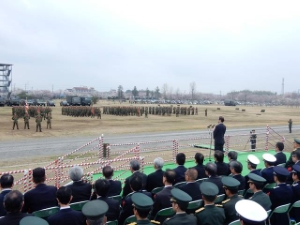 写真:陸上自衛隊久居駐屯地開設64周年記念行事