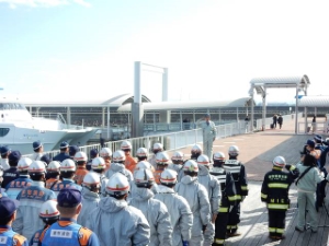 写真:平成27年度テロ対策(伊勢志摩サミット関連)訓練3