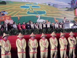 写真:ランタンフェスティバル点灯式1