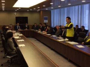 写真:「藤堂高虎」を誘致する会主催 要望活動1