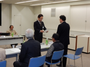 写真:市民文化芸術発表会検討委員会委員委嘱式1