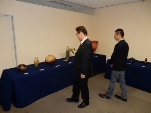 写真：第14回白山窯陶芸教室作品展