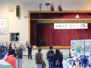 写真：地区文化祭（11月8日）