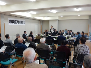 写真：成美地区 地域懇談会