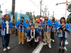 写真：津まつり各会場 激励1