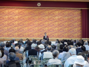 写真：地区敬老会2