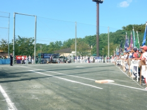 写真：小学生ソフトボール河芸大会