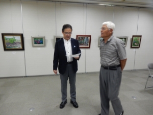 写真：洋画グループ「四季」作品展