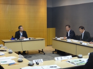 写真:過疎対策にかかる勉強会