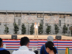 写真：あのう「光れ！しかけ花火」祭り1