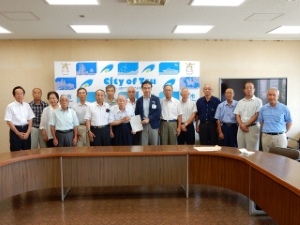 写真:主要地方道一志美杉線道路整備促進協議会