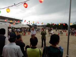 写真:夏まつり 挨拶4