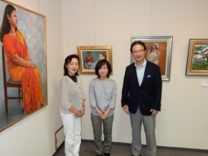 写真:グループ「創」油絵作品展