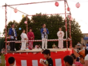写真:夏まつり 挨拶