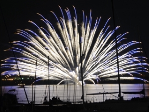 写真:第64回津花火大会3