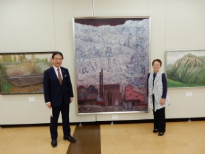 写真:第12回佳旺会 日本画展 鑑賞