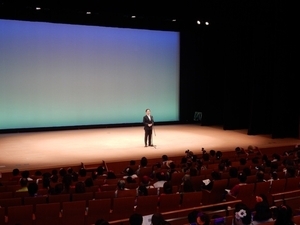 写真:第7回しらさぎフェスタ 挨拶