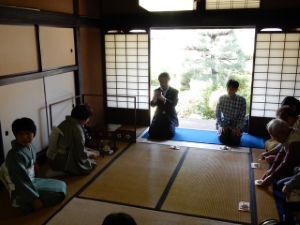 写真:士清まつり 激励