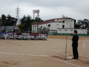 写真：津市スポーツ少年団春季ソフトボール交流大会
