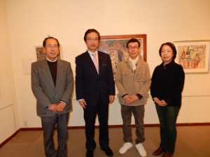 写真：「あとりえタム」生徒作品展