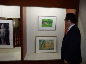 写真：絵画教室生　水彩画作品展