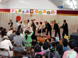 写真：桃園幼稚園入園式