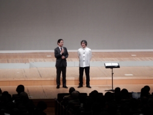 写真:第40回うたおに大音楽会 挨拶