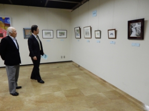 写真：第24回NTT-OB作品展 鑑賞1