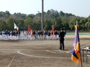 写真：第26回三重県寿野球大会 挨拶