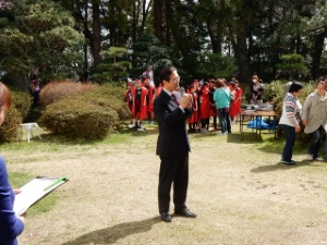 写真：東日本復興応援チャリティーイベントin河芸 挨拶