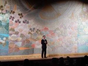 写真:平成26年度 第10回白山地域文化祭 挨拶