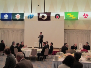 写真：平成27年三重九州人会総会 挨拶