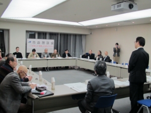 写真：【市政懇談会】津西地区自治会連合会