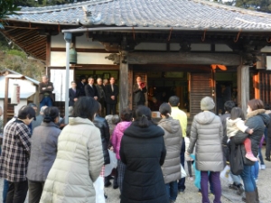 写真：愛宕祭 挨拶