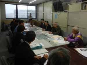 写真：相川水系治水事業促進期成同盟会 要望活動