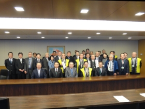 写真：NHK大河ドラマ「藤堂高虎」を誘致する会主催 要望活動2